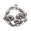 Picture of Zinc Based Alloy Charms Round Mushroom