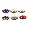 Picture of Resin Wood Effect Resin Charms 5 PCs