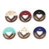 Picture of Resin Natural Wood Effect Resin Charms