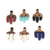 Picture of Resin Wood Effect Resin Charms 5 PCs