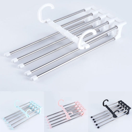 Изображение Stainless Steel Pants Hangers Multilayer 1 Piece