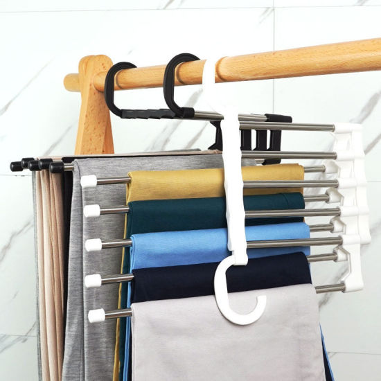 Изображение Stainless Steel Pants Hangers Multilayer 1 Piece