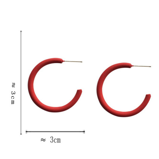 Bild von Ohrreifen C-Form 1 Paar