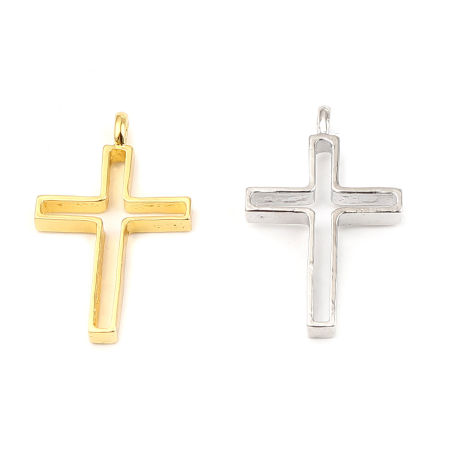 Zinc Based Alloy Open Back Bezel For Resin