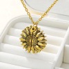 Picture of Stainless Steel Positive Quotes Energy Necklace 1 Piece