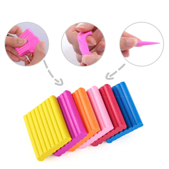 Bild von Resin & Plastic DIY Plasticine Handicrafts Material Set Mixed Color