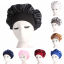 Изображение Muslim Women Night Sleep Cap Satin Elastic Bonnet Hat For Hair Care Head Cover Adjust Hair Loss Hat Beanies Skullies Islamic New