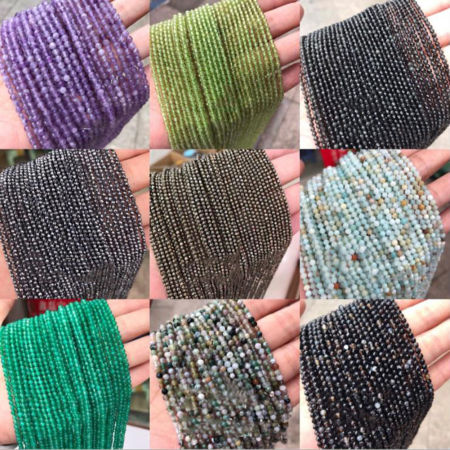 ( Natural ) Beads Round 1 Strand