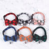 Picture of Cat British Style Sub-Bow Buckle With Bells Adjustable Pet Collar