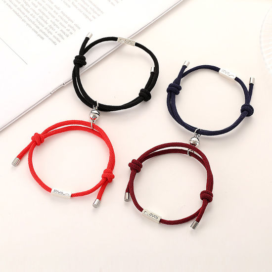 Picture of Polyester Braiding Braided Bracelets Accessories Findings 1 Set