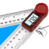 Picture of 0-200mm 0-300mm Digital Meter Angle Inclinometer Angle Digital Ruler Electron Goniometer Protractor Angle finder Measuring Tool