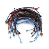 Picture of Polyester Braided Semi-finished Bracelets For DIY Handmade Jewelry Making Accessories Findings Multicolor 5 PCs