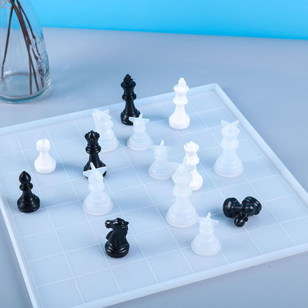 Immagine di Silicone Muffa della Resina per Gioielli Rendendo Bianco 1 Pz