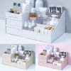 Picture of Makeup Organizer Dressing Table Makeup Box Organizer For Cosmetics Storage Makeup Jewelry Storage Box Table Sundries Storage Box