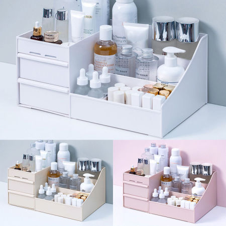 Makeup Organizer Dressing Table Makeup Box Organizer For Cosmetics Storage Makeup Jewelry Storage Box Table Sundries Storage Box