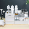 Picture of Makeup Organizer Dressing Table Makeup Box Organizer For Cosmetics Storage Makeup Jewelry Storage Box Table Sundries Storage Box