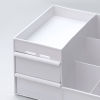 Picture of Makeup Organizer Dressing Table Makeup Box Organizer For Cosmetics Storage Makeup Jewelry Storage Box Table Sundries Storage Box