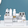 Picture of Makeup Organizer Dressing Table Makeup Box Organizer For Cosmetics Storage Makeup Jewelry Storage Box Table Sundries Storage Box