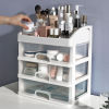 Picture of 2020 New Makeup Organizer Drawers Plastic Cosmetic Storage Box Jewelry Container Make Up Case Makeup Brush Holder Organizers Box