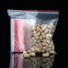 Picture of Poly Ethylene Grip Seal Zip Lock Bags Rectangle Transparent Clear 100 PCs