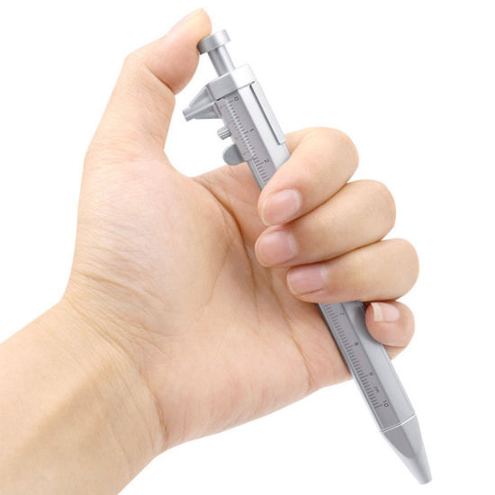 Picture of Multifunction Caliper pen Ball-Point 0.5mm ballpoint pen Gel Ink Pen Vernier Caliper Roller Ball Pen Creativity Stationery