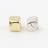 Picture of Zinc Based Alloy Spacer Beads Cube About 7mm x 7mm, Hole: Approx 1.1mm, 10 PCs