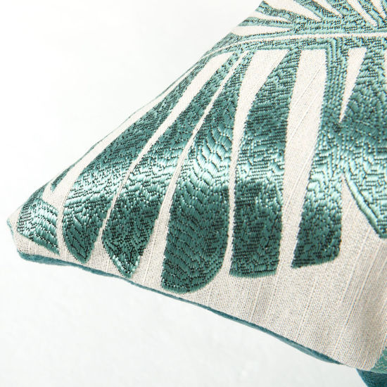 Picture of Linen Simple Leaf Pillowcase