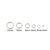 Picture of Stainless Steel Open Jump Rings Findings Round 