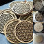 Imagen de Basswood Creative Hollow Insulation Pad Kitchen Supplies