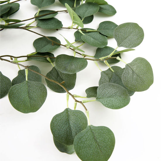 Imagen de Simulation Eucalyptus Leaf DIY Wedding Plant Wall Background Decoration