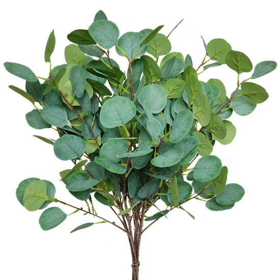 Imagen de Simulation Eucalyptus Leaf DIY Wedding Plant Wall Background Decoration