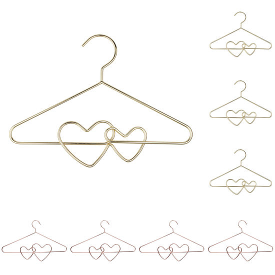 Изображение Electroplated Iron Creative Love Heart Children's Hanger