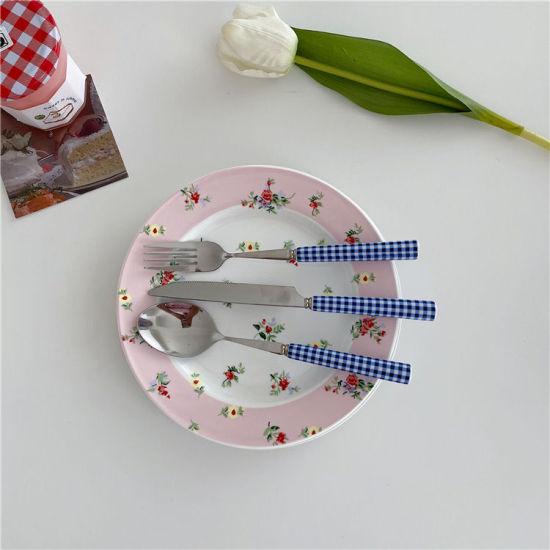 Изображение Stainless Steel Knife Fork Spoon Tableware Gift