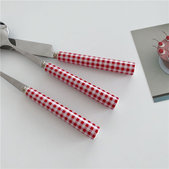 Изображение Stainless Steel Knife Fork Spoon Tableware Gift