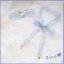 Image de Collier Ras de Cou en Dentelle Bleu Gris Imitation Perles 1 Pièce