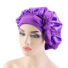 Изображение Satin Rhinestone Elastic Night Sleep Cap Hair Care Beauty Bonnet Hat