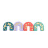 Picture of Polymer Clay Pendants U-shaped 35mm x 30mm, 3 PCs