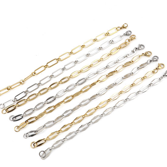Imagen de Acero Inoxidable Pulseras 19.2cm longitud, 1 Unidad