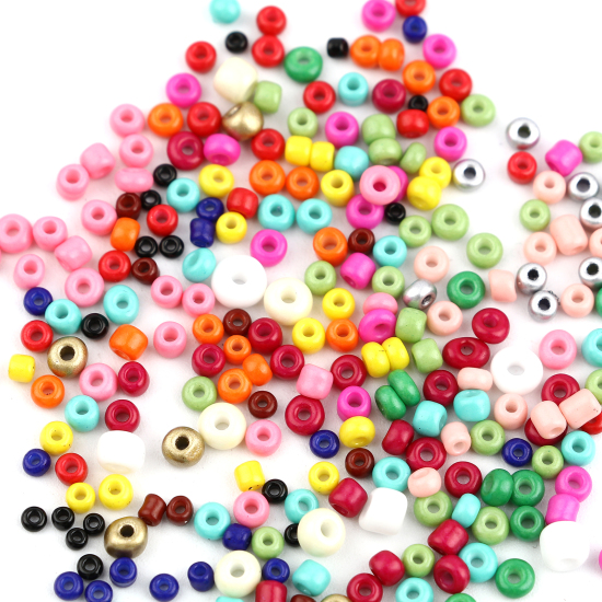Image de Perles de Rocailles en Verre Mixte 1 Boîte