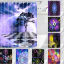 Immagine di Digital Printed Polyester Waterproof Mildewproof Shower Curtain