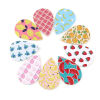 Immagine di PU Ciondoli Goccia Frutta 57mm x 38mm, 10 Pz