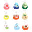 Immagine di PU Ciondoli Goccia Frutta 60mm x 38mm, 5 Pz
