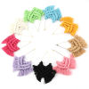 Picture of Zinc Based Alloy & Polyester Tassel Pendants Drop Multicolor Tassel 90mm x 70mm