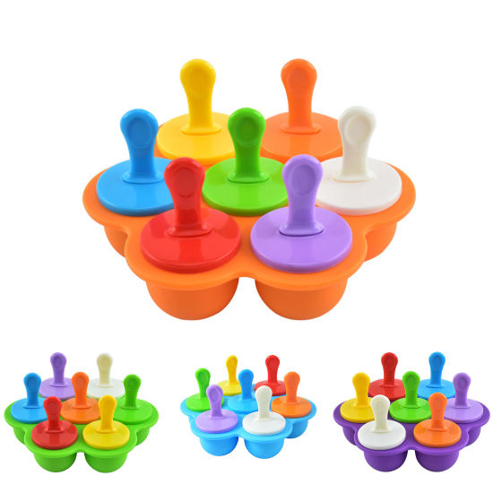 Изображение 7 Cell Ice-lolly Silicone Mold Food Grade