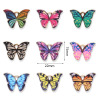 Picture of Zinc Based Alloy Insect Charms Butterfly Animal Enamel 10 PCs