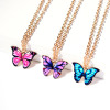 Picture of Zinc Based Alloy Insect Charms Butterfly Animal Enamel 10 PCs