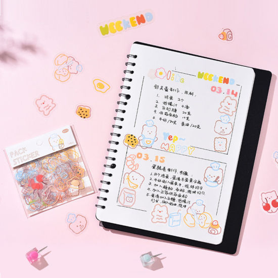 Picture of PET Waterproof Diary Decorative Stickers
