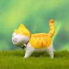 Picture of PVC Cute Cat Ornaments Home Landscape Miniature Decoration