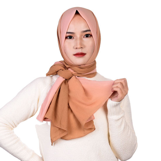 Picture of Chiffon Two Tone Gradient Women's Scarf