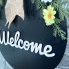 Imagen de Easter Natural Wood Hanging Door Sign Home Decoration